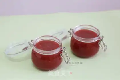 Make Sweet strawberry sauce step 9