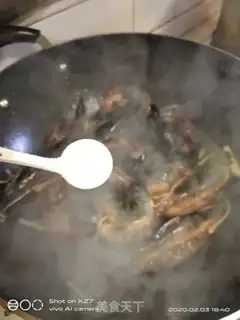 Make Red burning shrimp step 5