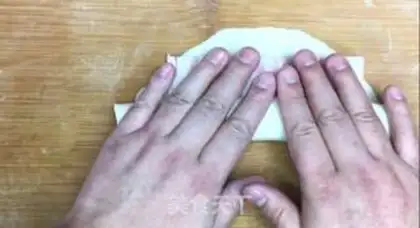 Make Hand-held bacon rolls step 1
