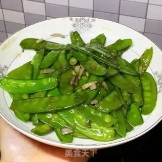 Make Garlic Dutch beans step 4