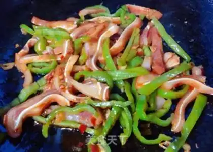 Make Fired pig ears step 7