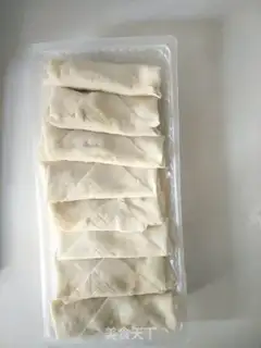 Make Spring rolls step 1