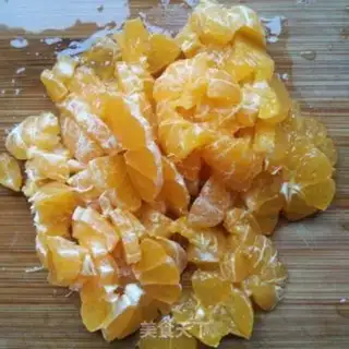 Make Cracker orange milkshake step 0