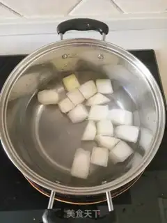 Make Wintermelon pineapple step 1