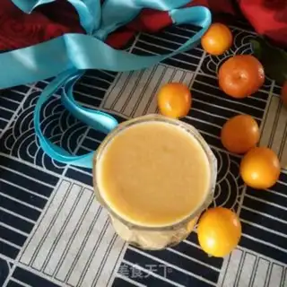 Make Cracker orange milkshake step 6