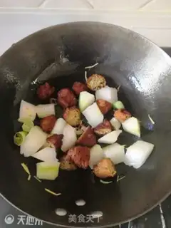 Make Wintermelon pineapple step 8