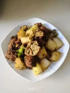 Make Wintermelon pineapple step 10