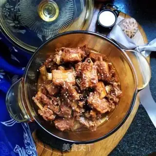 Make Red drunk ribs step 11