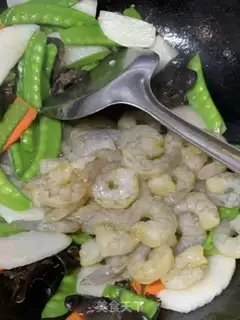 Make Five-colour shrimp step 7