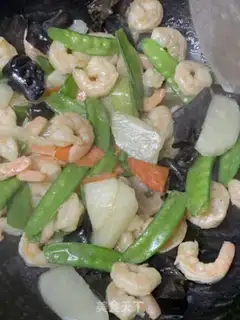 Make Five-colour shrimp step 8