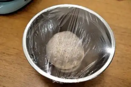 Make Black whole wheat rat buns step 2