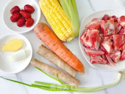 Make Corn Mountain pharmaceuum soup step 0