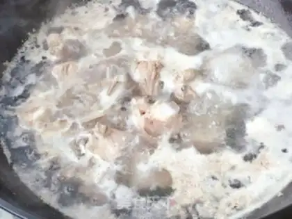 Make Corn Mountain pharmaceuum soup step 2