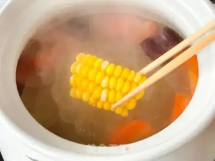 Make Corn Mountain pharmaceuum soup step 6