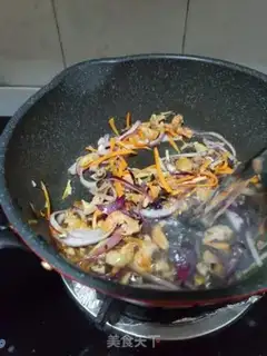Make Spoon shrimp dry fans step 8