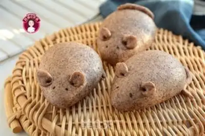 Make Black whole wheat rat buns step 11