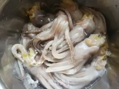 Make Fired squid step 0