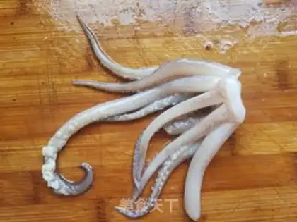 Make Fired squid step 1