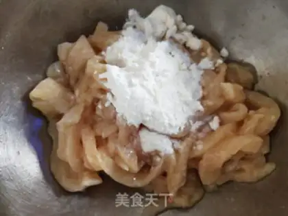 Make Spring-fried chicken silk step 6