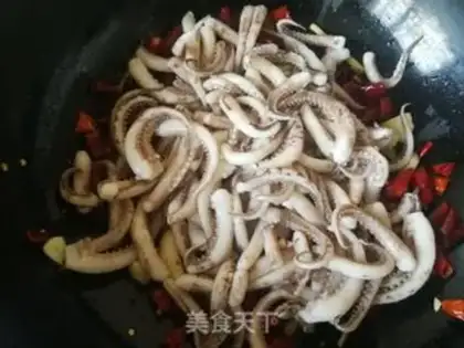 Make Fired squid step 8
