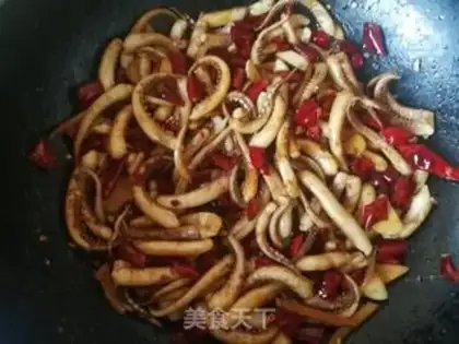 Make Fired squid step 11