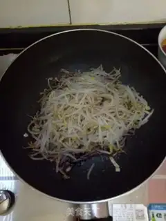 Make Sweet noodle sprouts step 4