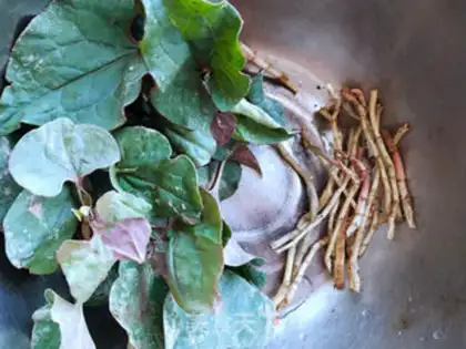 Make Frozen fish and grass step 1