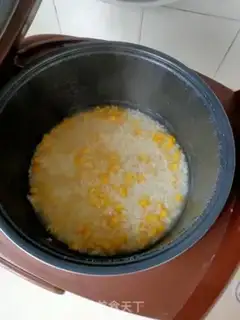 Make Gold rice congee step 4
