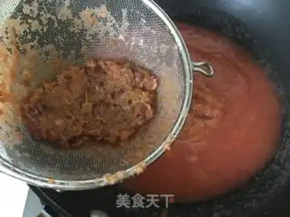 Make A mountain cake step 5