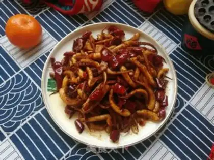 Make Fired squid step 14