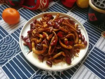 Make Fired squid step 15