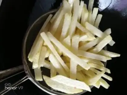 Make Spicy potatoes step 7