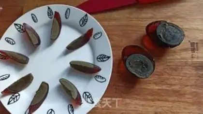 Make Pineflower egg and tofu step 1
