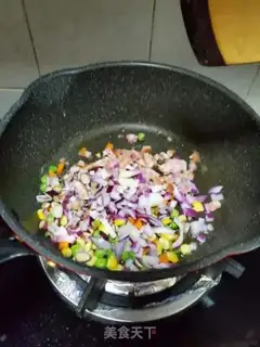 Make Sausage and rice step 4
