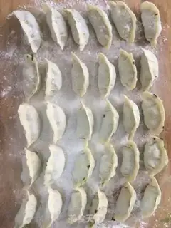 Make Cream eggs and dumplings step 8