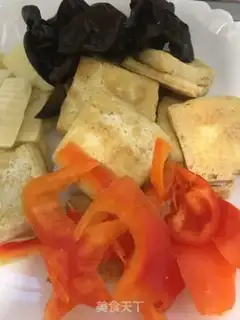 Make Five-flower tofu step 2