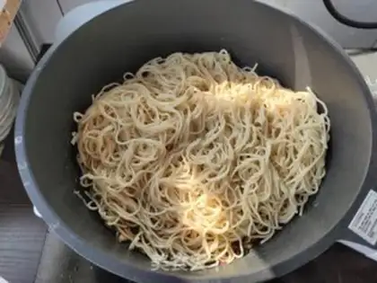 Make Soy noodles step 6