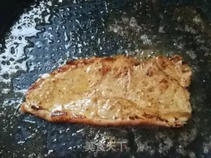 Make Orchid potato, black pepper steak step 11