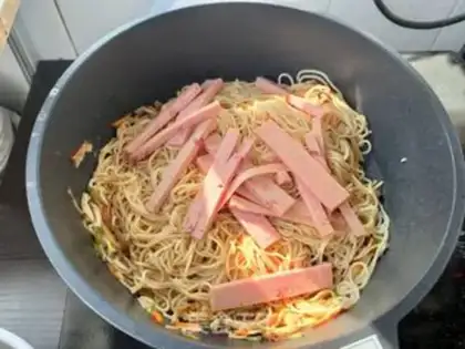 Make Soy noodles step 8