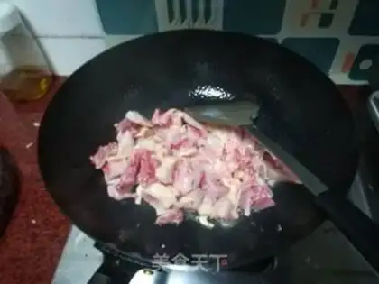 Make Scrambled chicken step 2