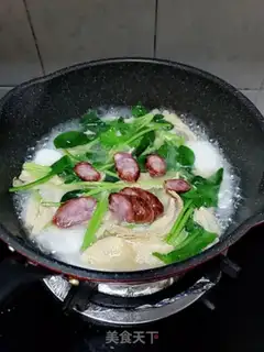Make Pineapple sausage pastry soup step 5