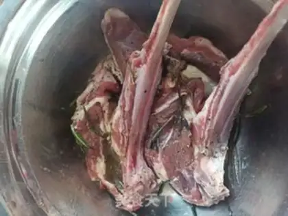 Make French weed roasted lamb chops step 0