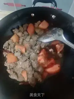 Make Carrot beef step 3