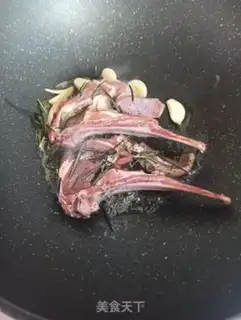 Make French weed roasted lamb chops step 6