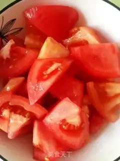 Make Tomato oil and tofu stew step 2