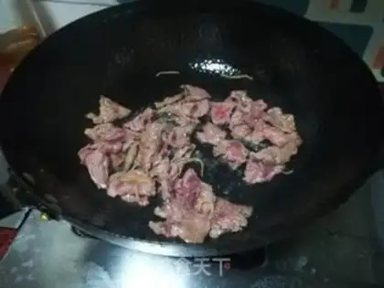 Make Beef fried step 3