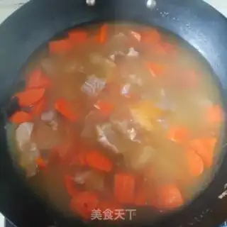 Make Carrot beef step 4
