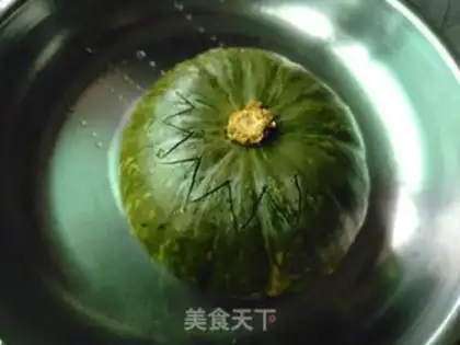 Make Steamed pumpkin step 1