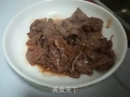 Make Beef fried step 4