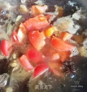 Make Tomato oil and tofu stew step 9